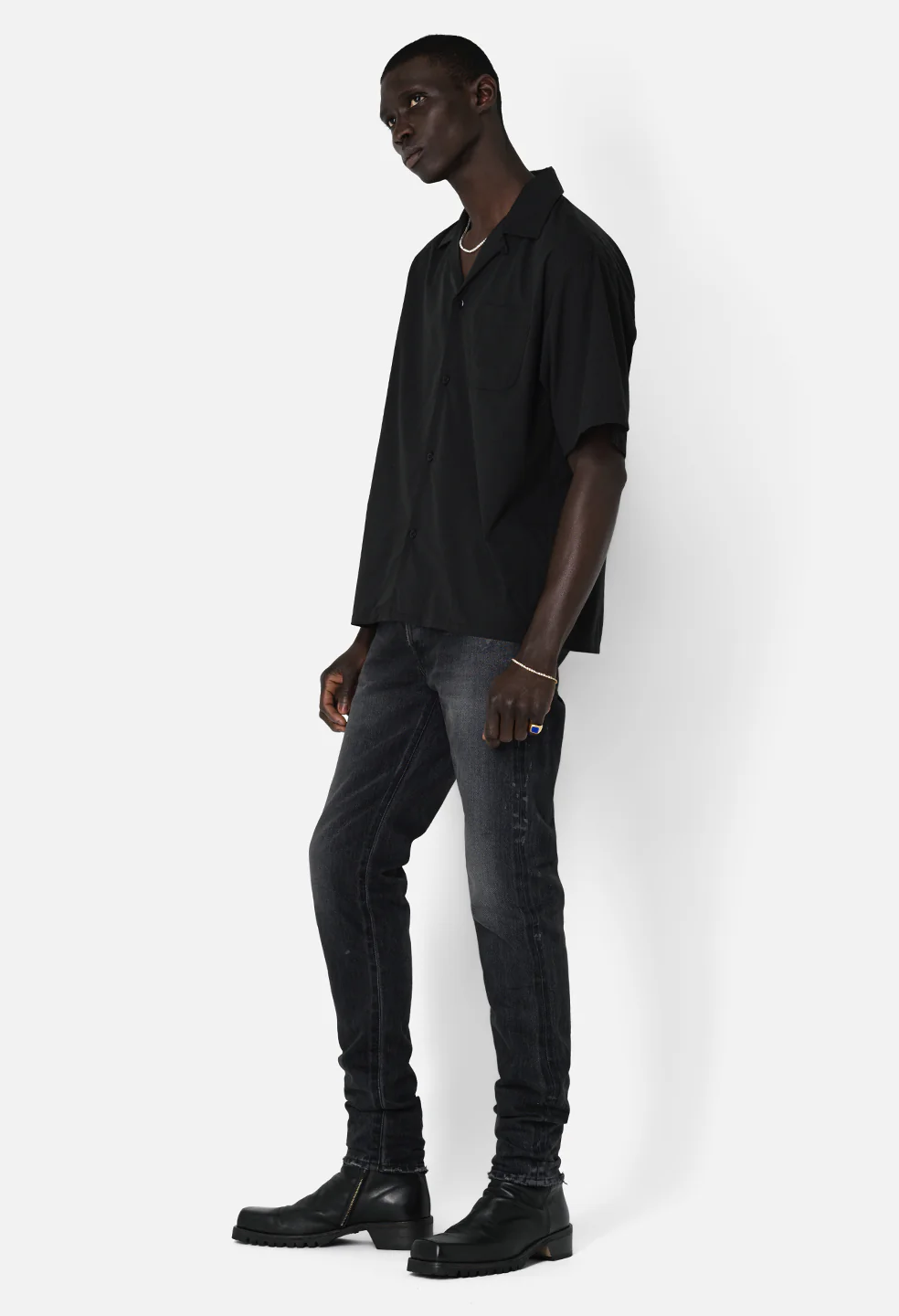 Camp Shirt / Black - Image 2