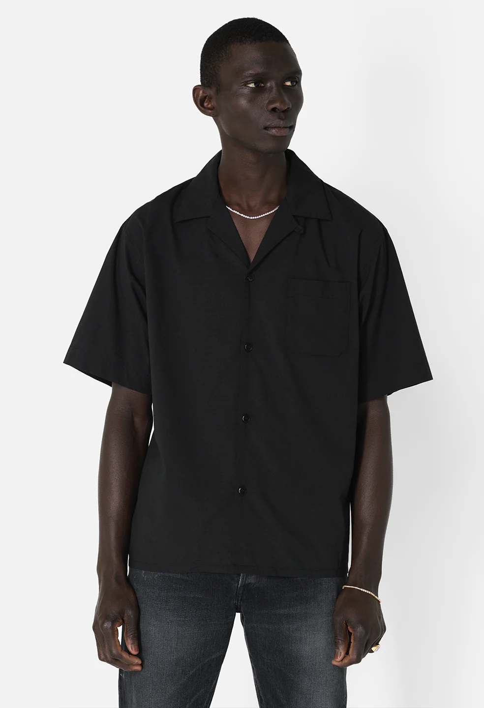 Camp Shirt / Black - Image 3