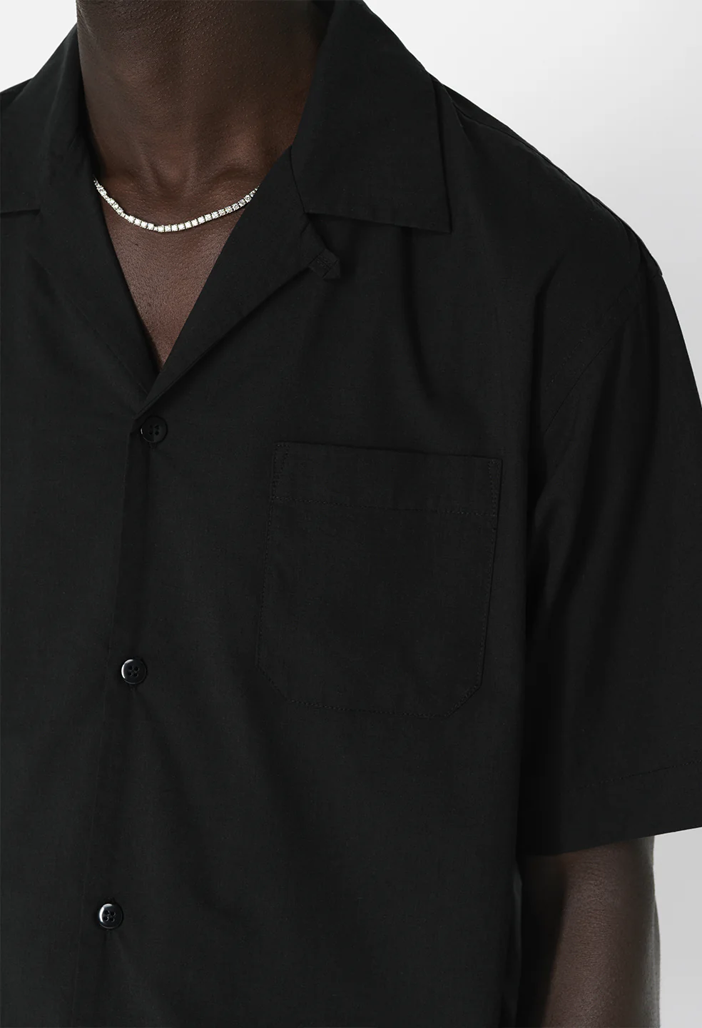 Camp Shirt / Black - Image 7