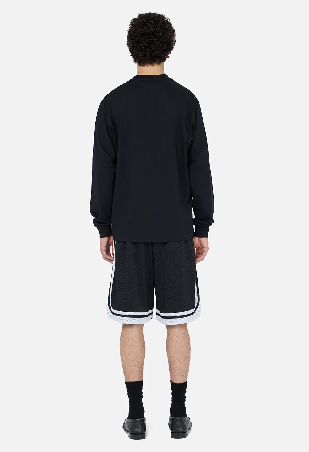 Core LS University Tee  / Black - Image 5