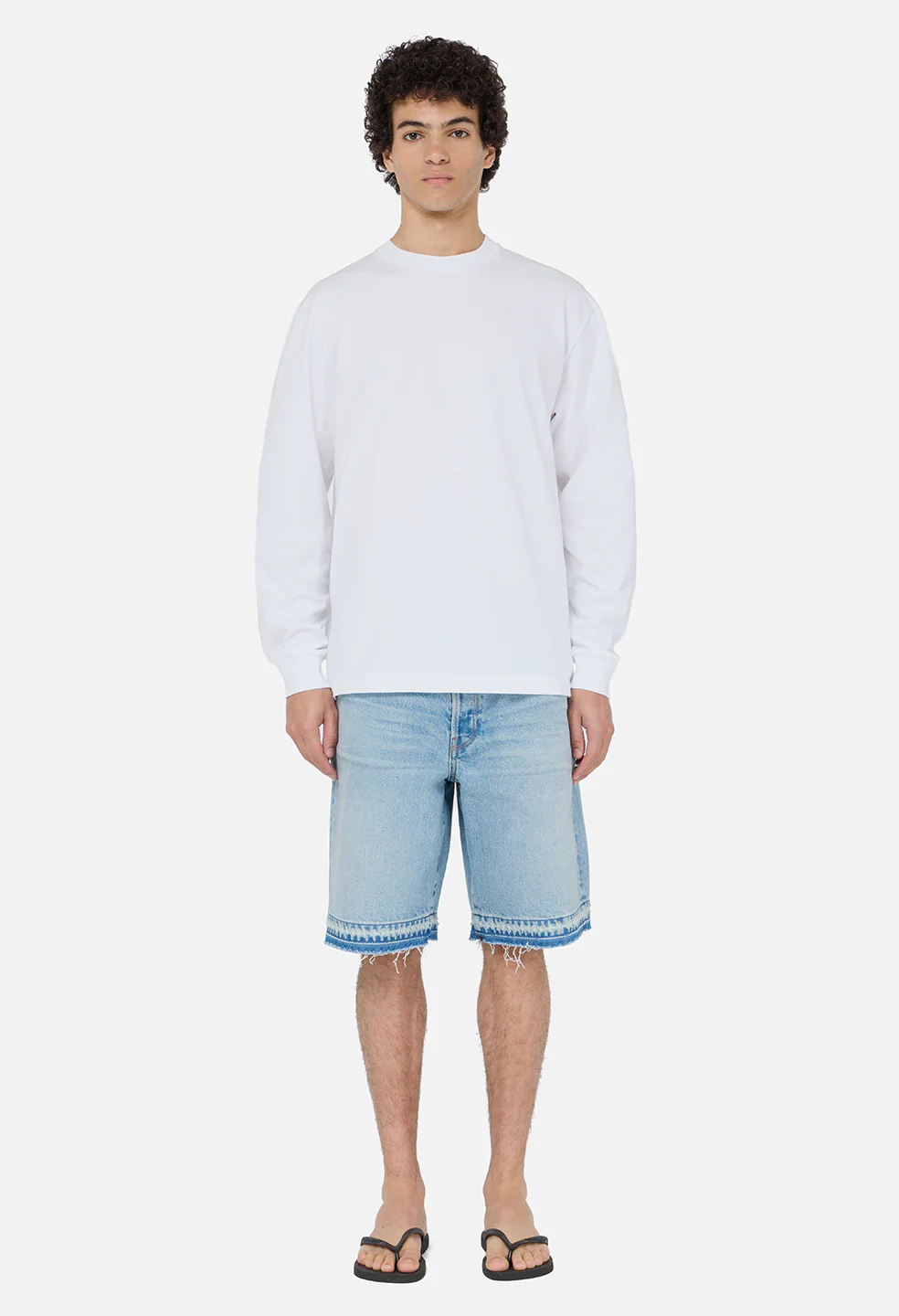 Core LS University Tee  / White - Image 3