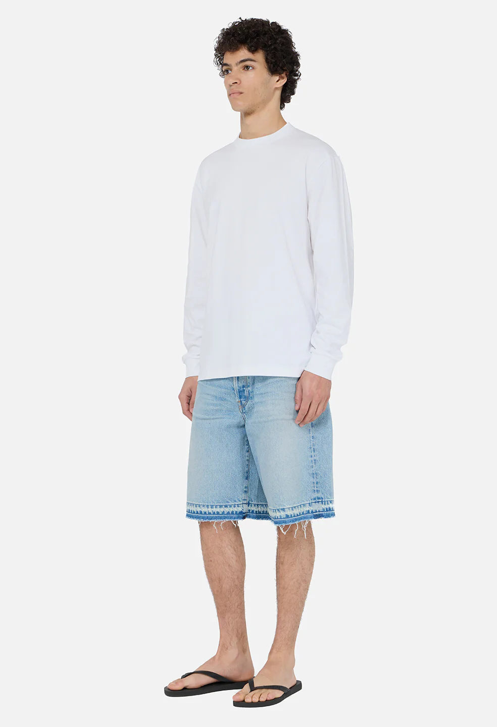 Core LS University Tee  / White - Image 4