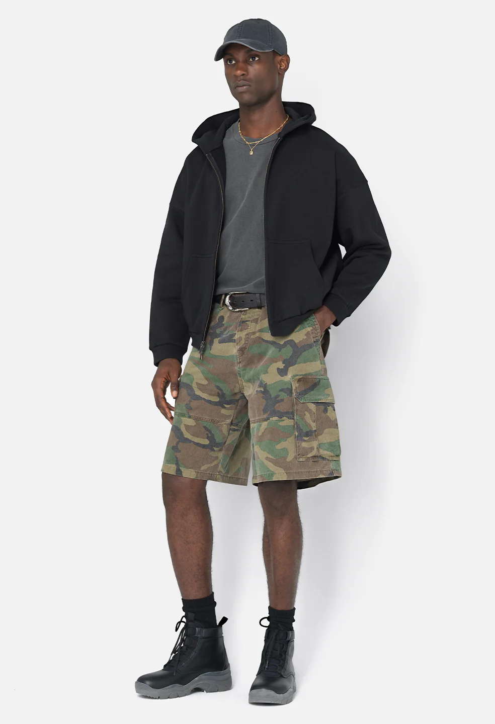 Frances Full Zip / Black - Image 4