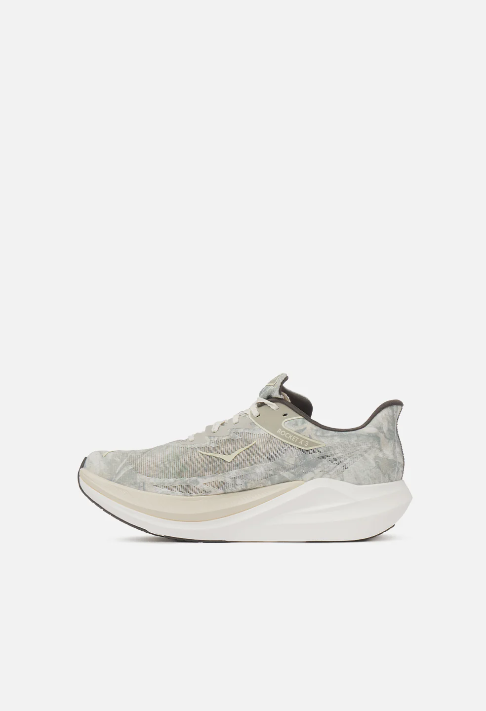 John Elliott x Hoka Rocket X 3 / Spray Green x Antique White - Image 2
