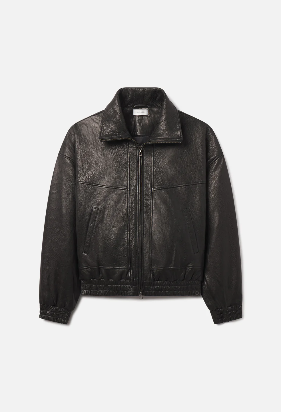 Leather Lautner Jacket / Black - Image 10
