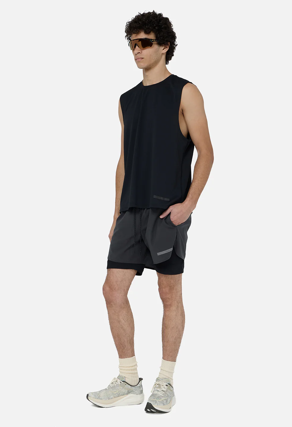 Pace Muscle Tee / Black - Image 4