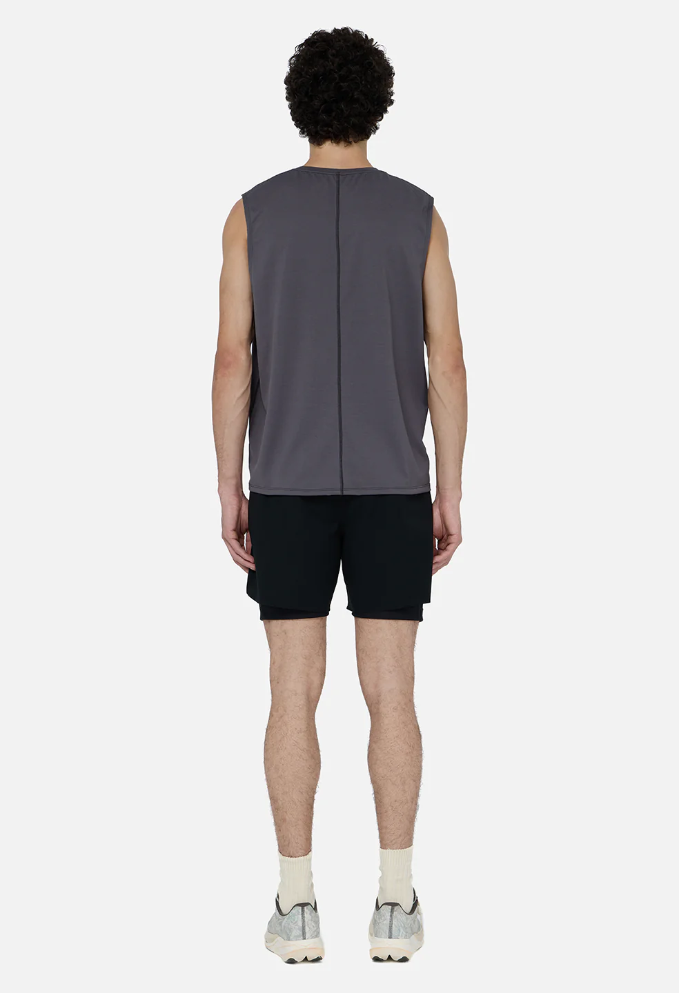 Pace Muscle Tee / Charcoal - Image 5