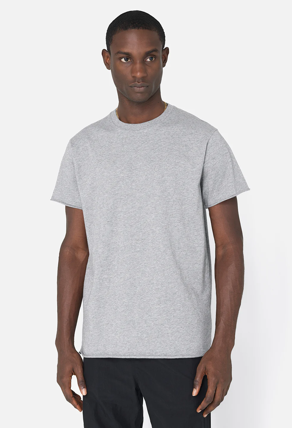 Recycled Cotton Anti-Expo Tee / Heather Grey - Image 2