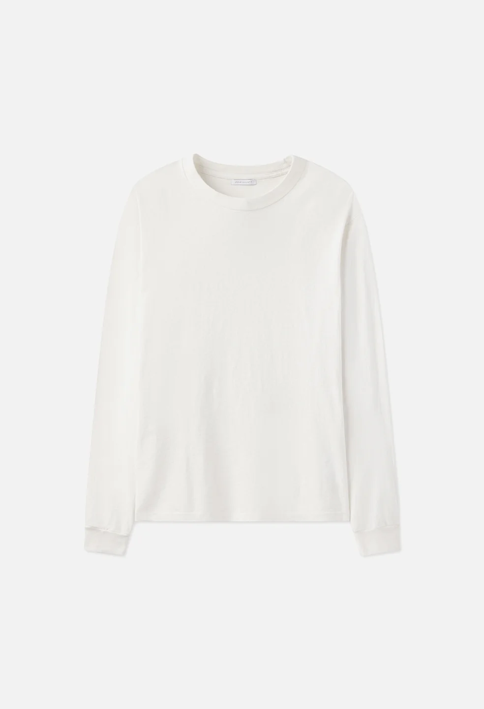 Recycled Cotton LS University Tee / Salt