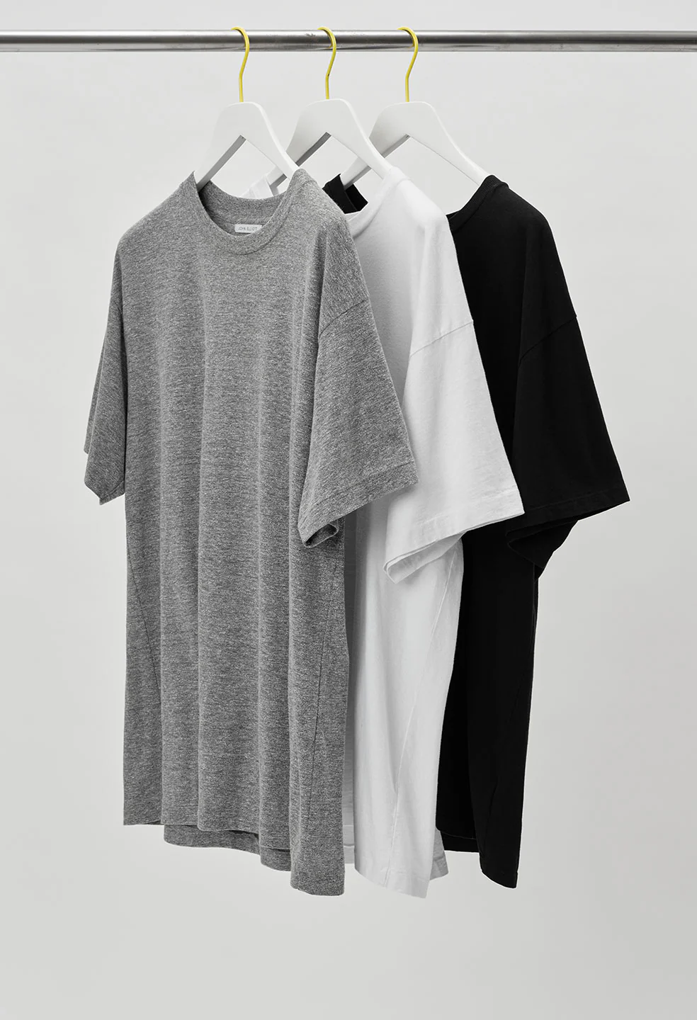 Recycled Cotton University Tee / Black - Image 8