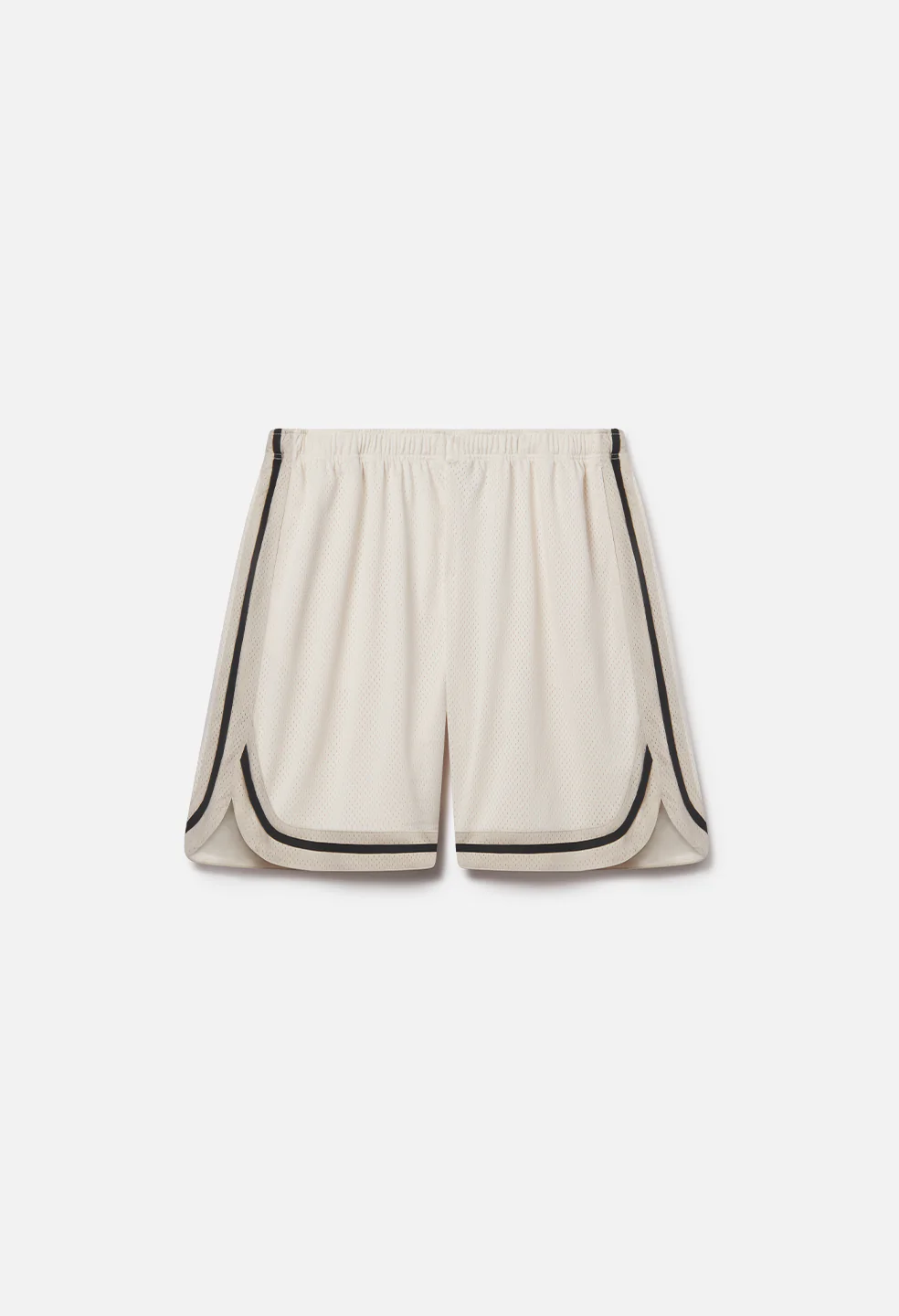 Shaolin Court Shorts / Salt x Tan