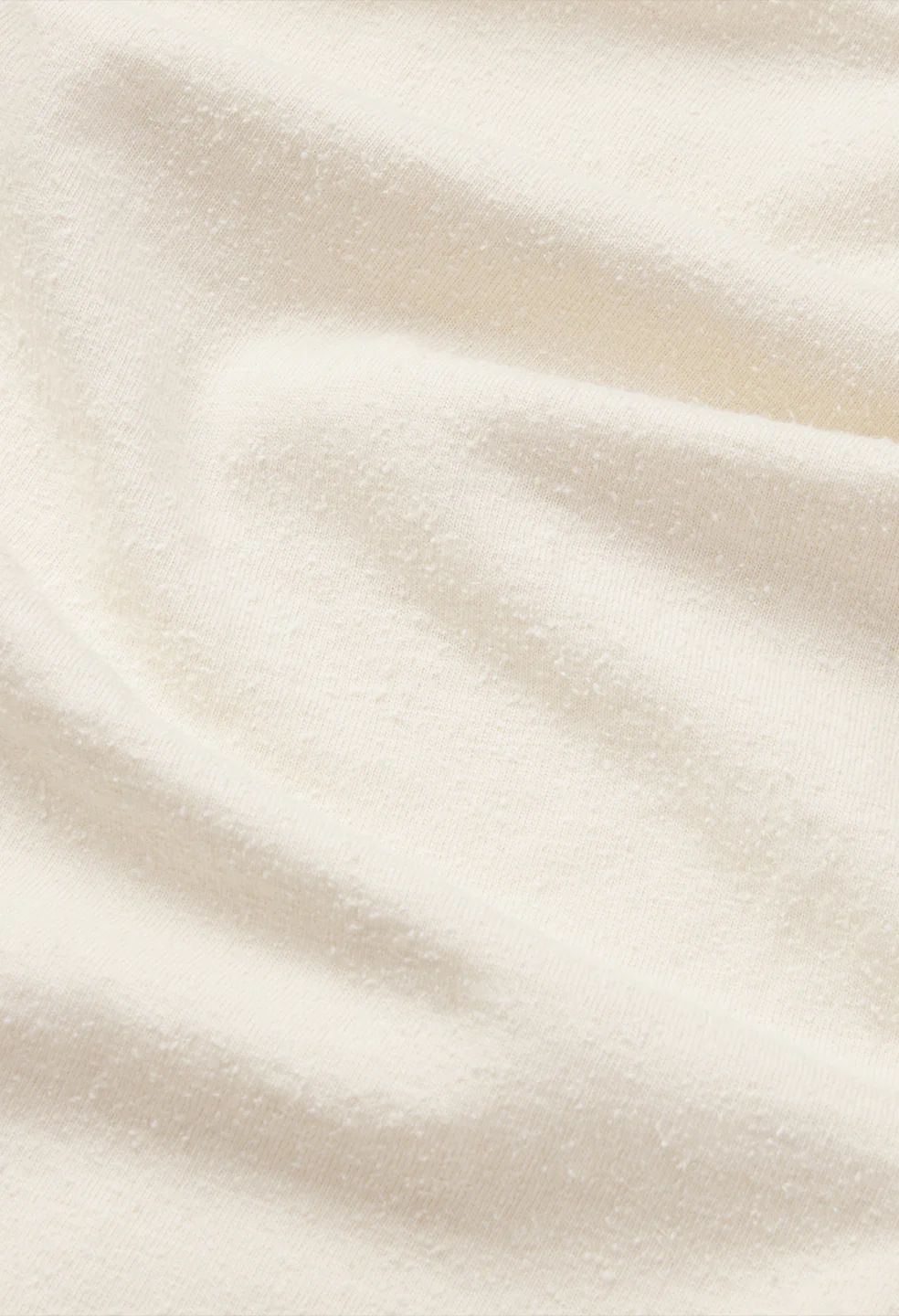 Silk Noil Campus Pocket Tee / Salt - Image 2