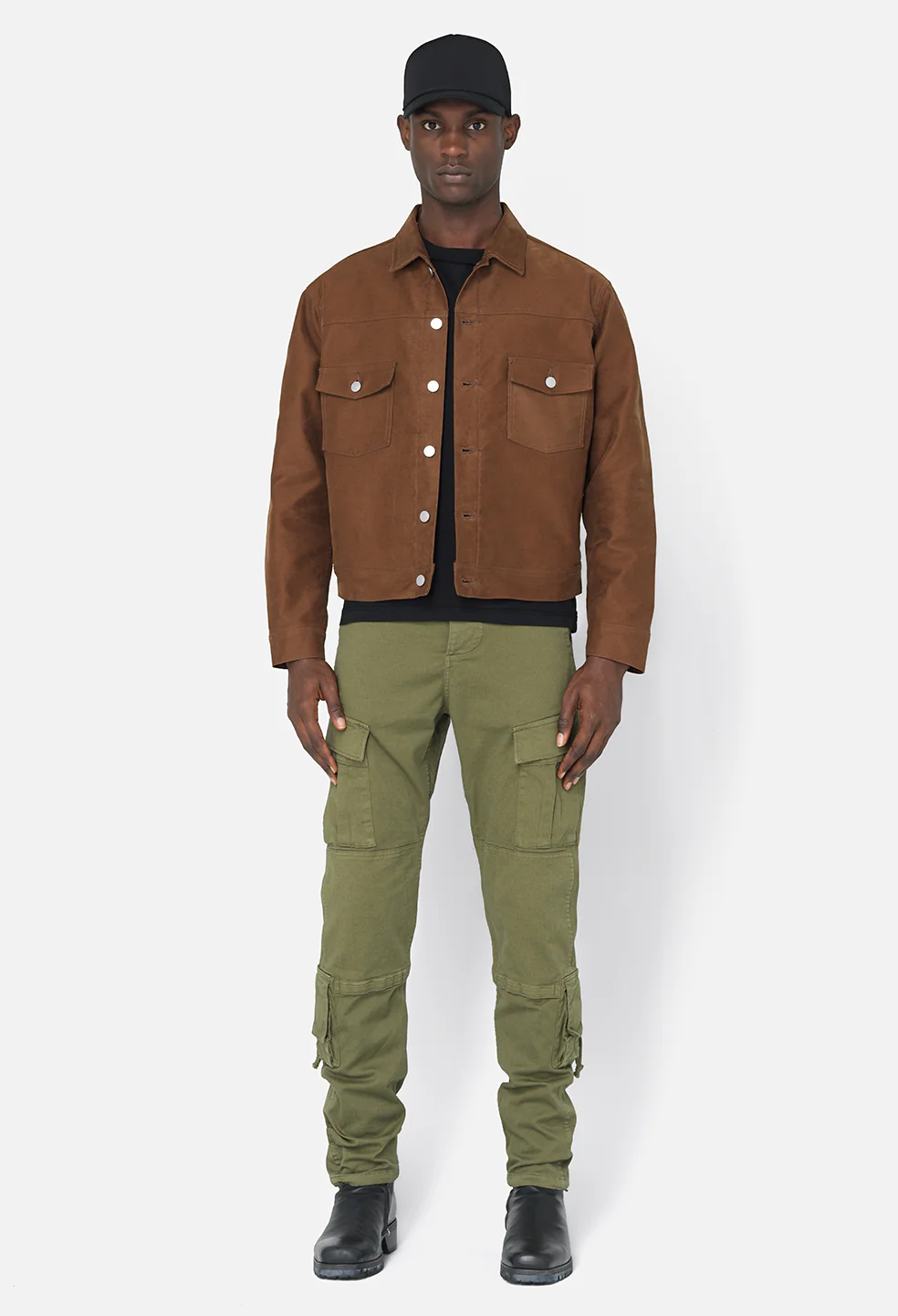 Slim Tactical Cargo / Army - Image 2