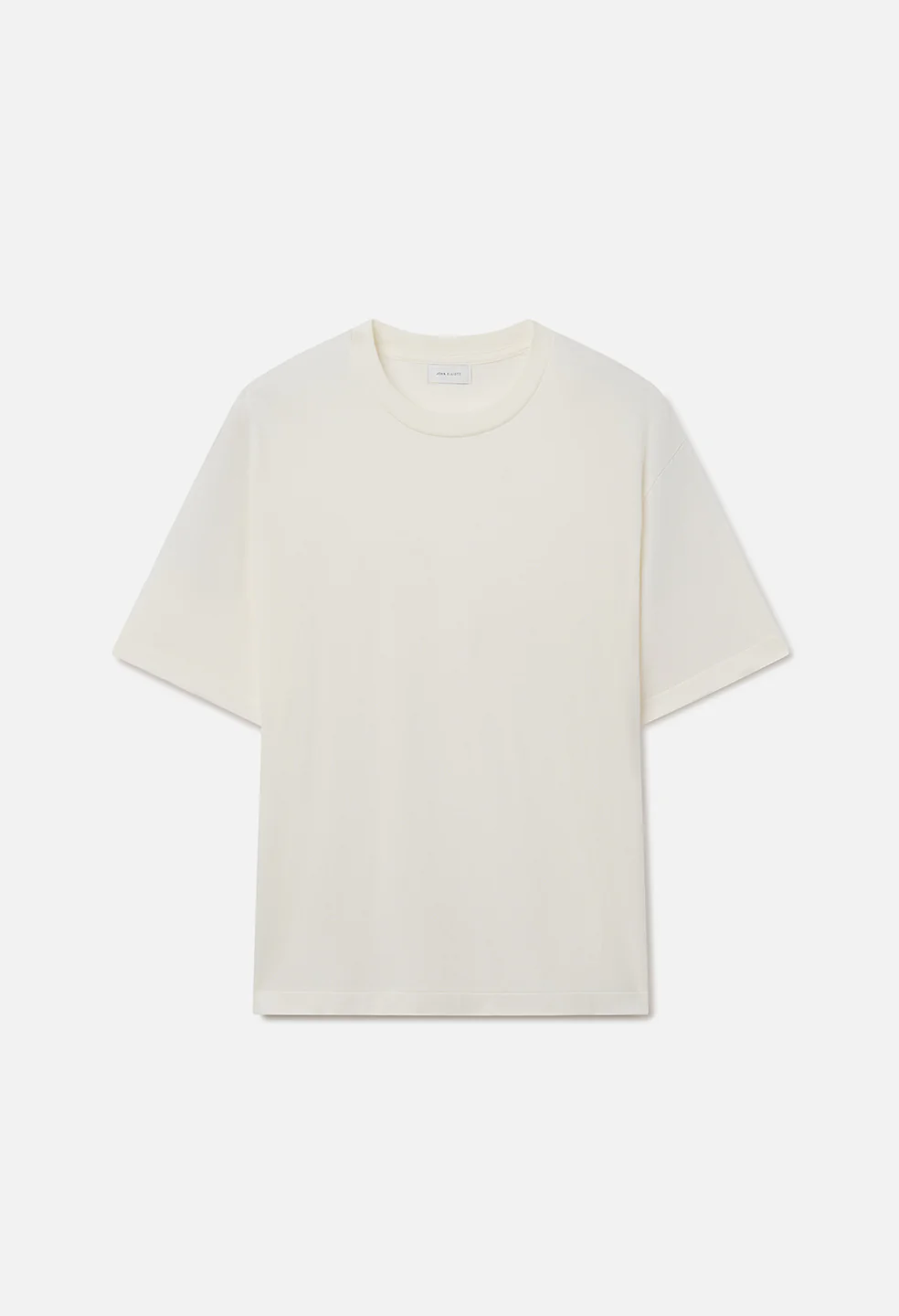 Suede Jersey Studio Tee / Salt
