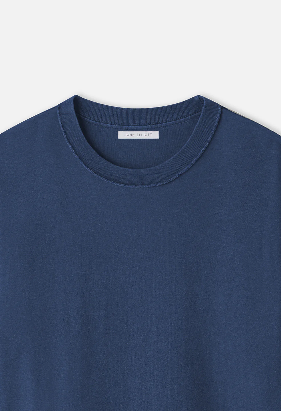 Summer Reversed Cropped Tee / Washed Cadet - Image 2